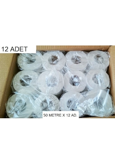 Lamineli Su Geçirmez Rulo Sedye Örtüsü 12 Adet x 50 M