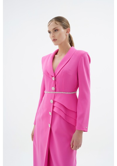 Senna Lıana Elbise Pembe Pembe
