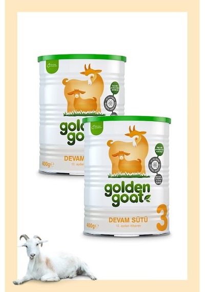 Golden Goat Keçi Devam Sütü 3 Numara 2 X 400 G