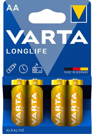 Longlife Extra Alkalin Kalem Pil - Aa - 4'lü