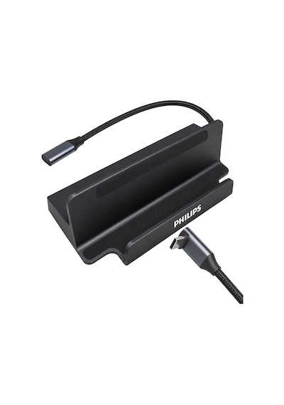 Philips Swr1691a/93 Usb-c 6'sı 1 Arada Stand Tasarımlı Hub - 4k 60hz Hdmı, 1000mbps Lan, 100w Pd-217237