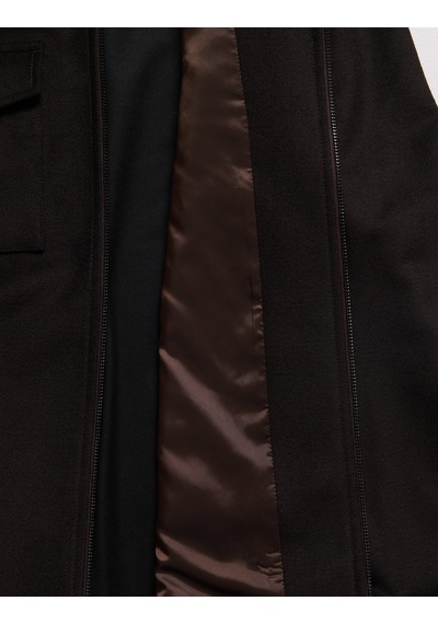 Pierre Cardin Kahverengi Regular Fit Fermuarlı Ceket 50327909-vr029