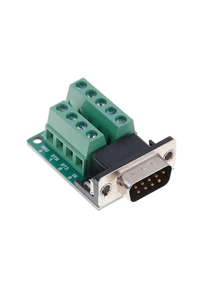Alkatronik-Db9 To Dip Adaptör Erkek 9 Pin Rs232 Com Port Klemens Çevirici