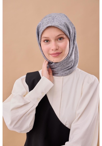 Silk Home Shiny Eşarp 75012-07 gri