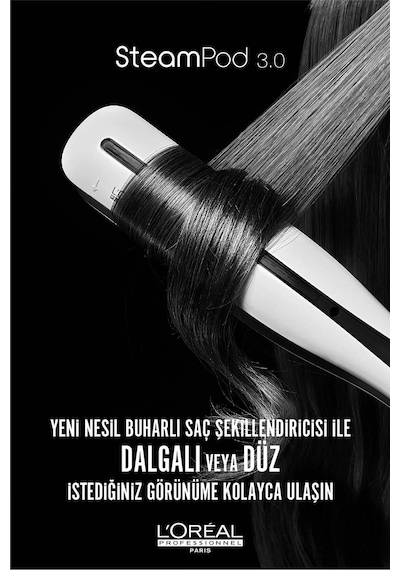 L'oreal Steampod 3.0 Buharlı Saç Düzleştirici ve Şekillendirici