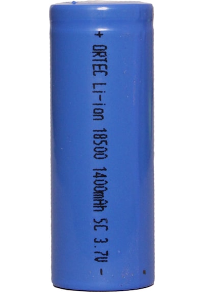 Ortec 3.7V 1400Mah Li-ion 18500 5-c Şarj Edilebilir Pil