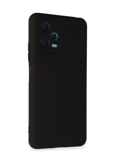Xiaomi Redmi Note 12 5g Kılıf Nano İçi Kadife Silikon - Siyah 0.2M-Çok Renkli