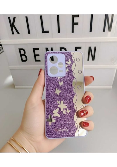 Xiaomi Redmi Note 12 Pro 5g Kelebek Desen Kılıf Modeli Kelebek Desen