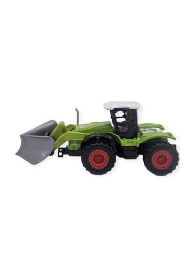 Farm Mini Oyuncak Traktör - 14 Cm Kar Küreme Ve Dozer Bıçaklı Çiftlik Aracı