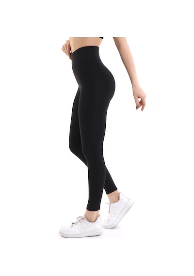 Winmoda34 Kadın Korseli Içi Şardonlu Termal Tayt Push Up Siyah