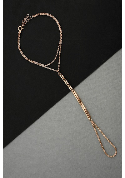 Argentum Concept - Gümüş Zincir Model Şahmeran - B079901 Rose Gold