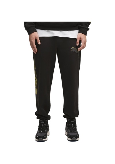 Puma Sport Street Relaxed Erkek Siyah Günlük Stil Eşofman Altı 69431901