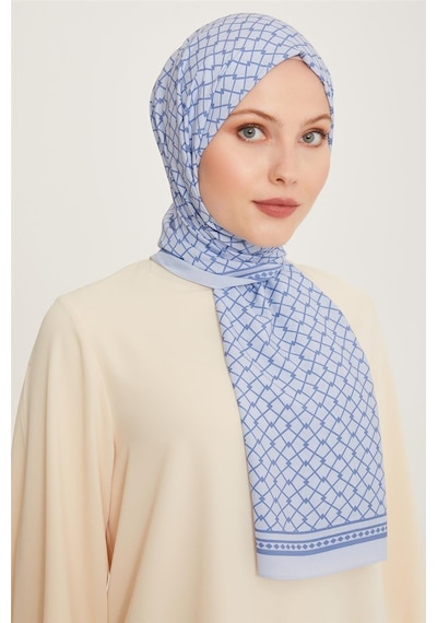 Armine Trend Defne Şal 5772 26 26 Mavi