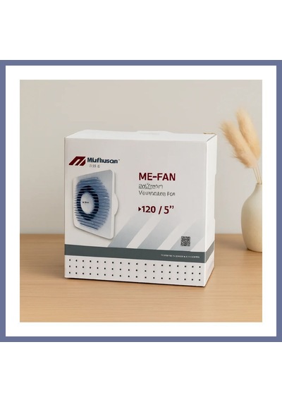 Bezos 120 Mm Banyo Tuvalet Havalandırma Aspiratörü 15w 120 M³/h Dlra