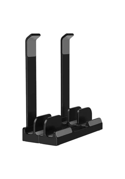 Dikey Laptop Standı, Üç Slotlu Ayarlanabilir, Ergonomik Masa Düzenleyici