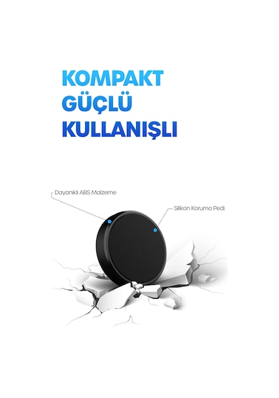 Havalandırma Araç İçi Mıknatıslı Telefon Tutucu Yapışkanlı Araba Telefon Tutacağı Düğme Tip F004