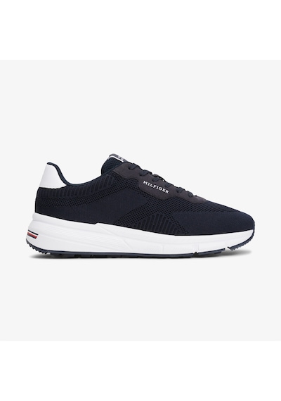Tommy Hilfiger Lightweight Knit Rwb Erkek Lacivert Sneaker Fm0fm05423 Lacivert