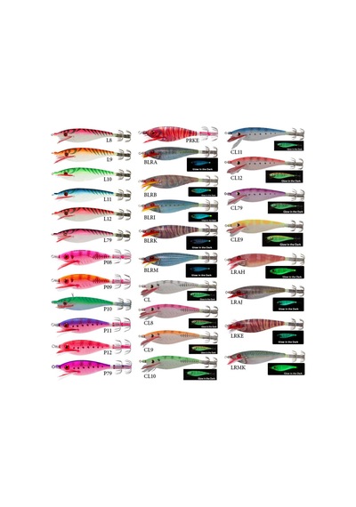 Yozuri Squid Jig Ultra Cloth-bavc Kalamar Sahte Balığı A327-m2-ss-65mm