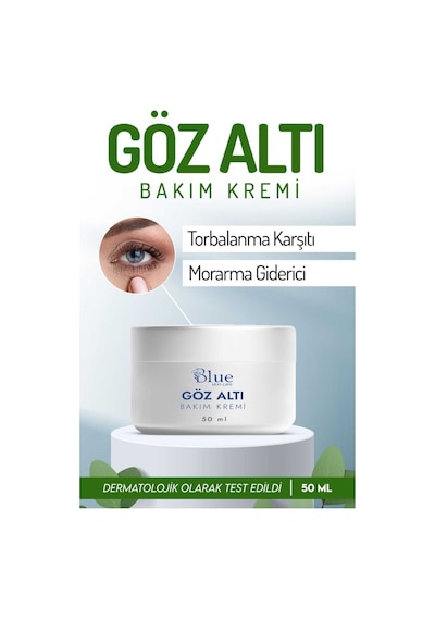 Blue Skin Care Yoğun Nemlendirici Etkili Göz Altı Kremi 50 ML