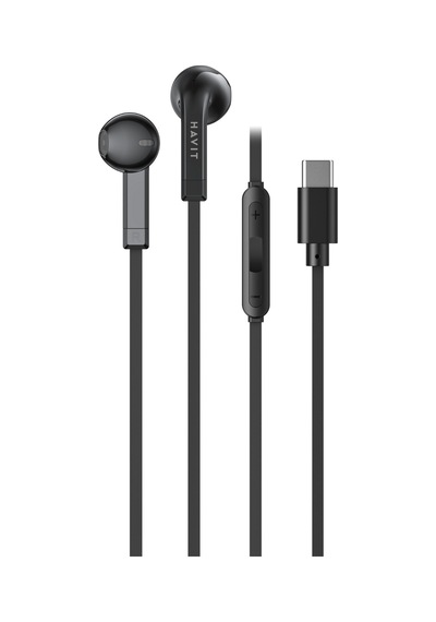 E336c Type-c Kablolu Kulak İçi Kulaklık 14.2mm Sürücü, Yüksek Ses Kalitesi, Mikrofonlu