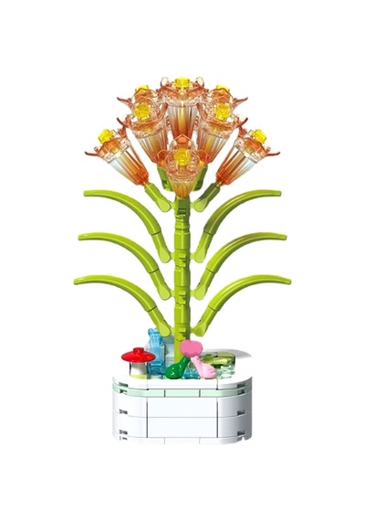 Building Block Flower 141 Parça Clivia