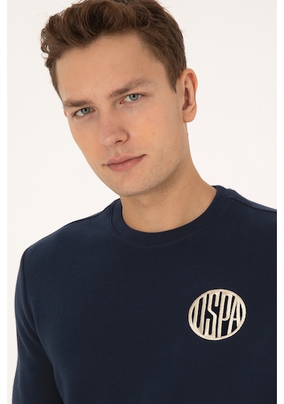 U.S. Polo Assn. Erkek Regular Fit Bisiklet Yaka Lacivert Sweatshirt 50308717-VR033