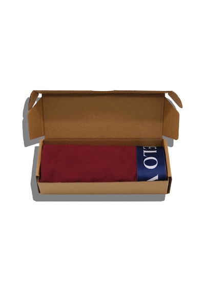 Cielo Venti Night Collection Organik Pamuk Erkek Boxer Bordo