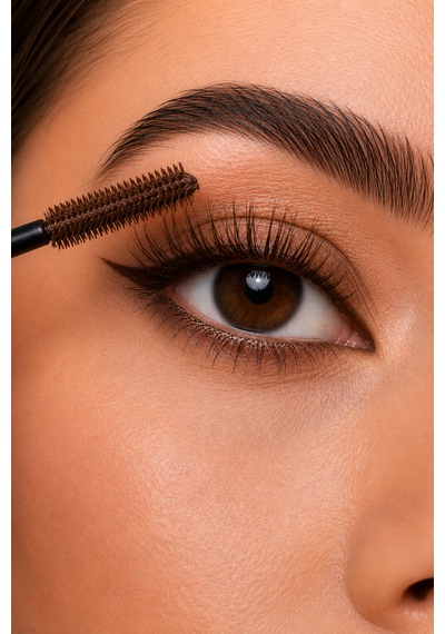 Dora Joy 2 İn 1 Çift Taraflı Maskara & Eyeliner Brown 02 Yoğun Siyah Hızlı Kuruyan Kalıcı Panthenol E Vitamini Ve Pirinç Özü İçerikli