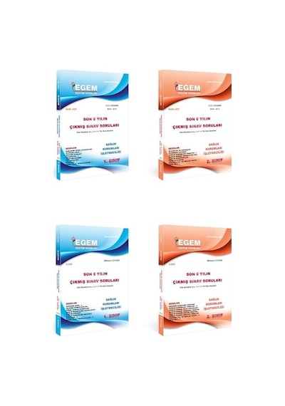 Egem Aöf Sağlık Kurumları İşletmeciliği 1,2,3,4 Dön Kitabı