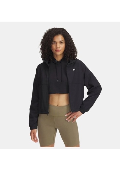 Under Armour Ua Rival Woven Kadın Ceket 1389631-001 Siyah