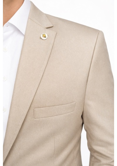 Plus Scorpion Erkek Blazer Ceket Twill Dokuma Likralı Notch Yaka 1 Düğmeli Çift Yırtmaçlı Slim Fit Camel Plus Scorpion Erkek Blazer Ceket Twill Dokuma Likralı Notch Yaka 1 Düğmeli Çift Yırtmaçlı Slim Fit Camel