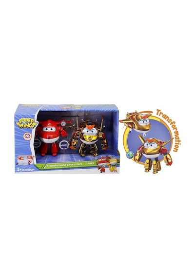 Dönüşen Karakterler / 2'li Paket Super Şarjlı Jet & Altı