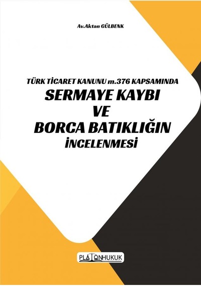 Türk Ticaret Kanunu M.376 Kapsamında Sermaye Kaybı Ve Borca Batıklığın İncelenmesi
