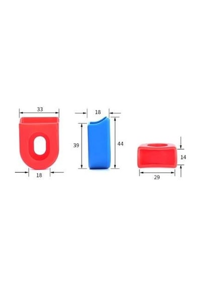 Xbyc 0056 Bisiklet Aynakol Pedal Kolu Koruyucu Silikon Pvc Koruyucu Yeşil