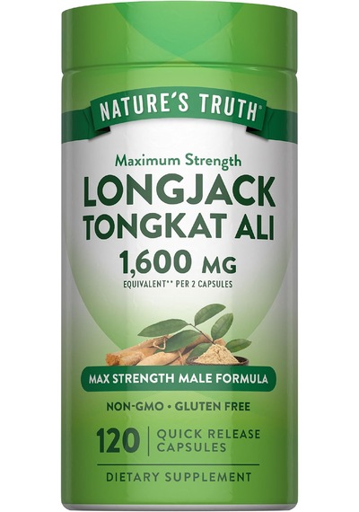 Nature's Truth Longjack Tongkat Ali 1600 Mg 120 Kapsül Usa Menşeii Dmmedicineden