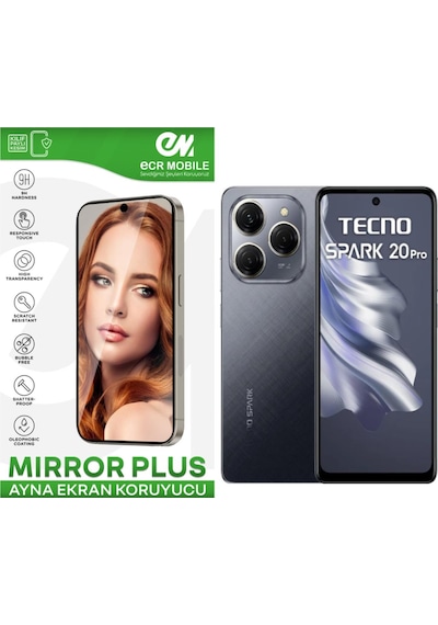 Tecno Spark 20 Pro Esnek Ayna Mirror 9h Nano Ekran Koruyucu