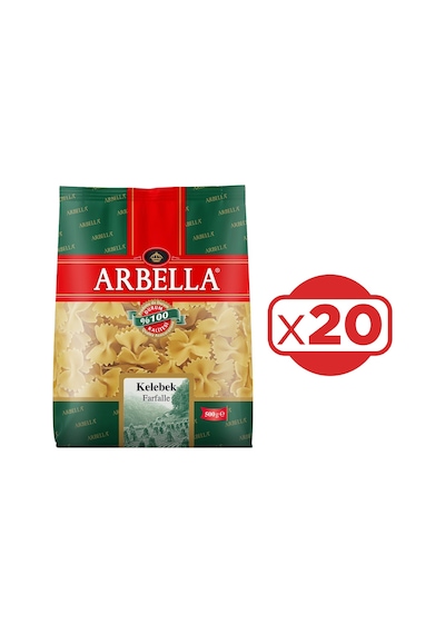 Arbella Kelebek Makarna 20 x 500 G