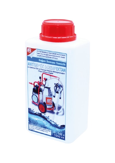 Süt Sağım Makinesi Temizleme Sıvısı 1 Lt