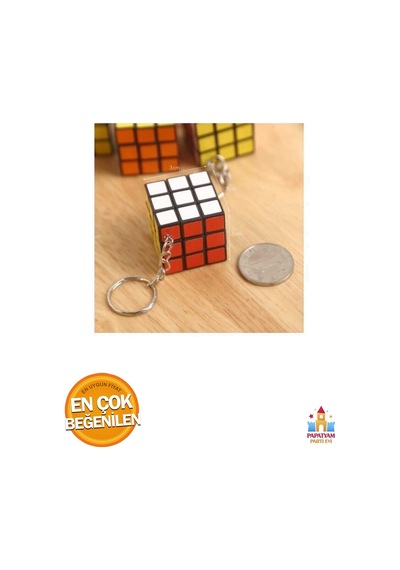 Zeka Küpü Mini Anahtarlık - Sabır Küpü İle Eğlenceli Ve Yaratıcı Anahtarlık