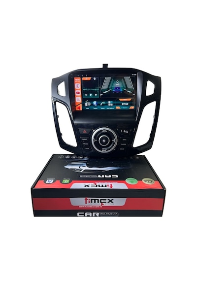 Ford Focus 3-3.5 Siyah Fimex 4-64 Fanlı Dspli Pro Oem Multimedia 9"
