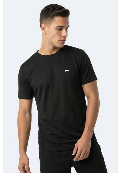 Slazenger Hugger Erkek Siyah Tişört