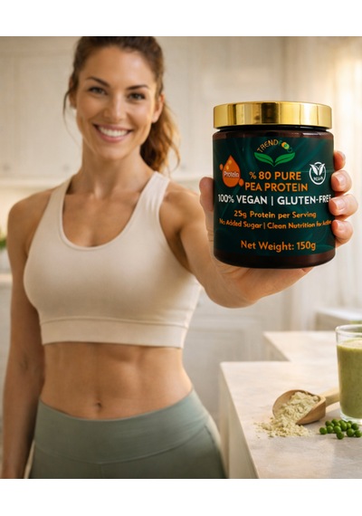 150 G Pea Protein Tozu Bezelye Proteini Bitkisel Protein, Vegan, Glutensiz Diğer