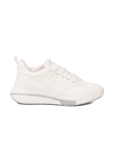 Walkway Beyaz Fileli Hafif Esnek Unisex Spor Ayakkabı Molen 118 G