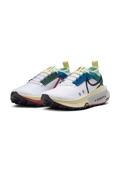 Nike Zoom X Zegama Trail 2 Vibram Kaymaz Taban Fd5191-fd5190 Unisex Spor Ayakkabı Beyaz Beyaz