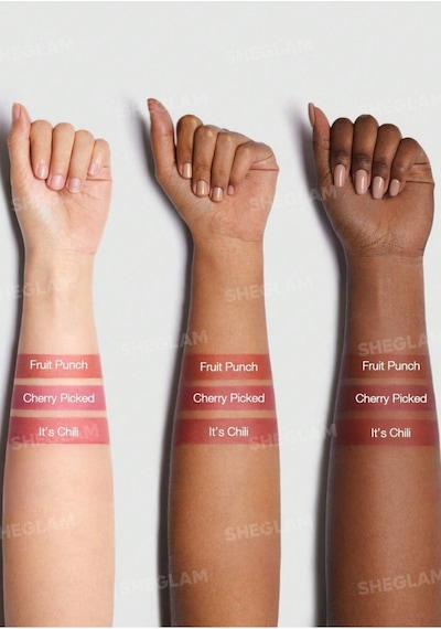 Sheglam Cherry Picked Lip & Cheek Tint Mat, Doğal Ve Nemlendirici Red