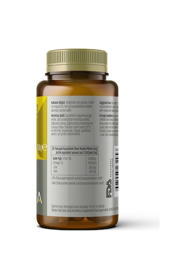 Talya Omega-3 İçeren Balık Yağı Takviye Edici Gıda 60 Yumuşak Kapsül