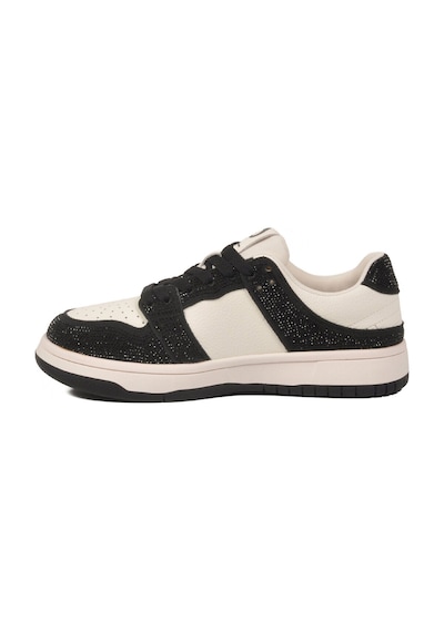 Pierre Cardin Siyah Beyaz Bağcıklı Taş İşlemeli Hafif Kadın Sneaker Pcı-11505 G Siyah-Beyaz Pierre Cardin Siyah Beyaz Bağcıklı Taş İşlemeli Hafif Kadın Sneaker Pcı-11505 G Siyah-Beyaz
