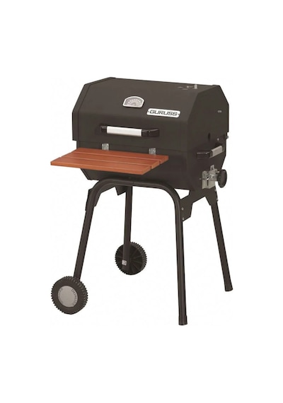 Guruss Kömürlü Tekerlekli Barbekü Mangal 50 CM