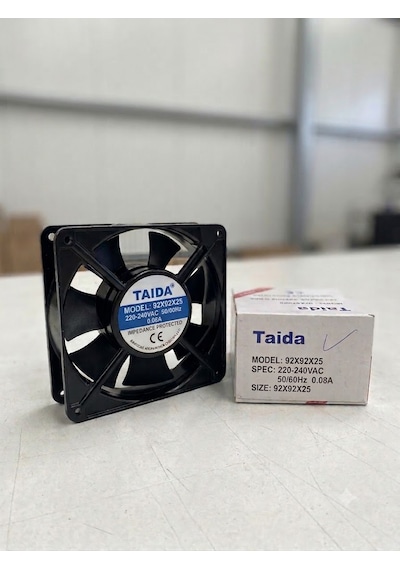 Taida 92x92x25 Mm 220v Ac Pano Soğutma Fanı Fan