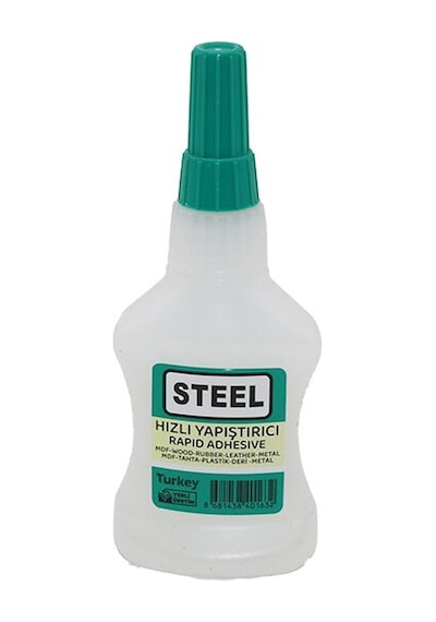 Wincell Steel Hızlı Yapıştırıcı 37gr 200ml Mdf-ahşap-metal-plastik-deri 4741